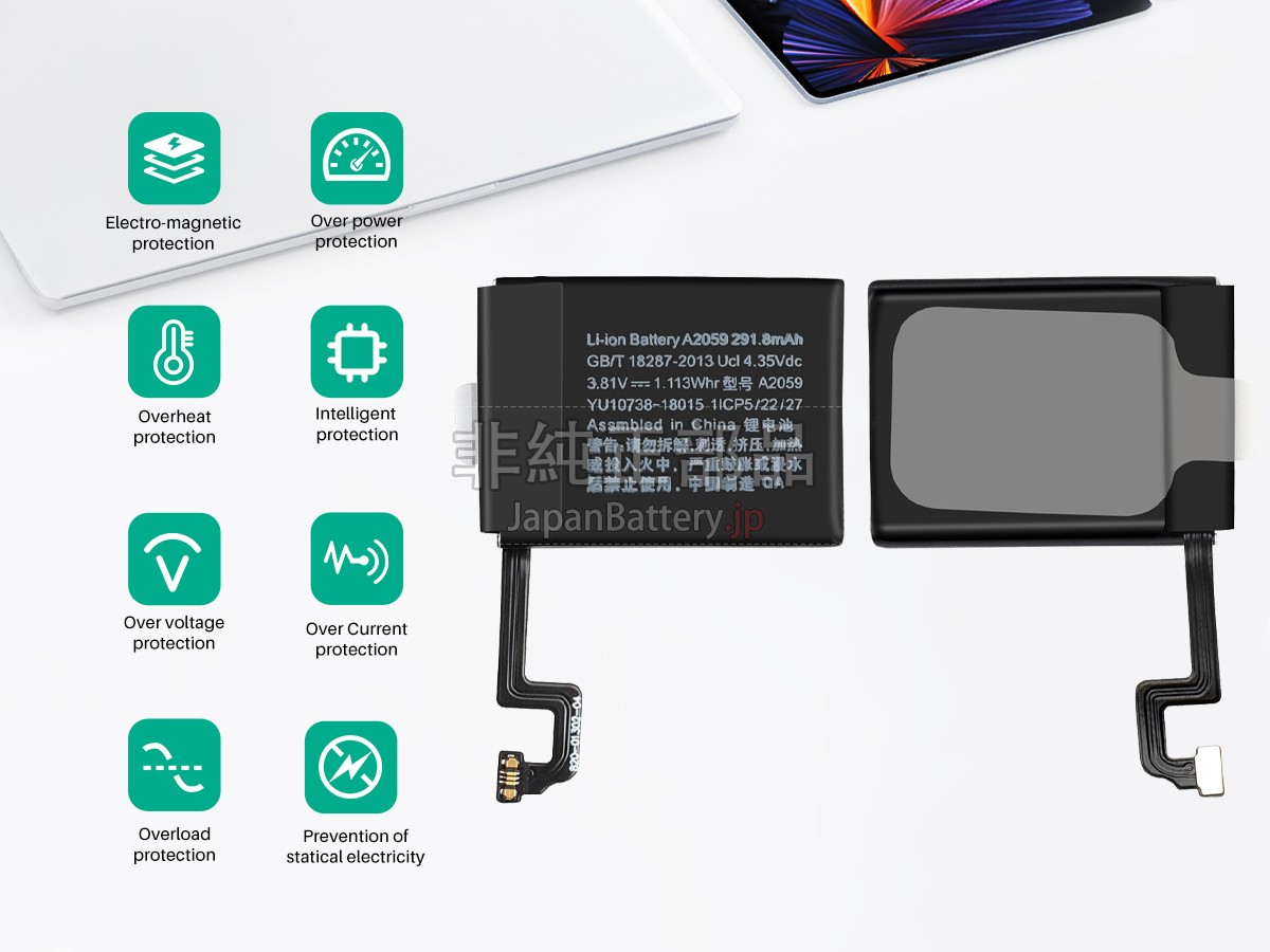 Apple A2059 バッテリー交換