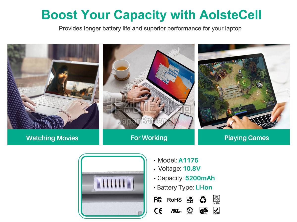 Apple A1175 バッテリー交換