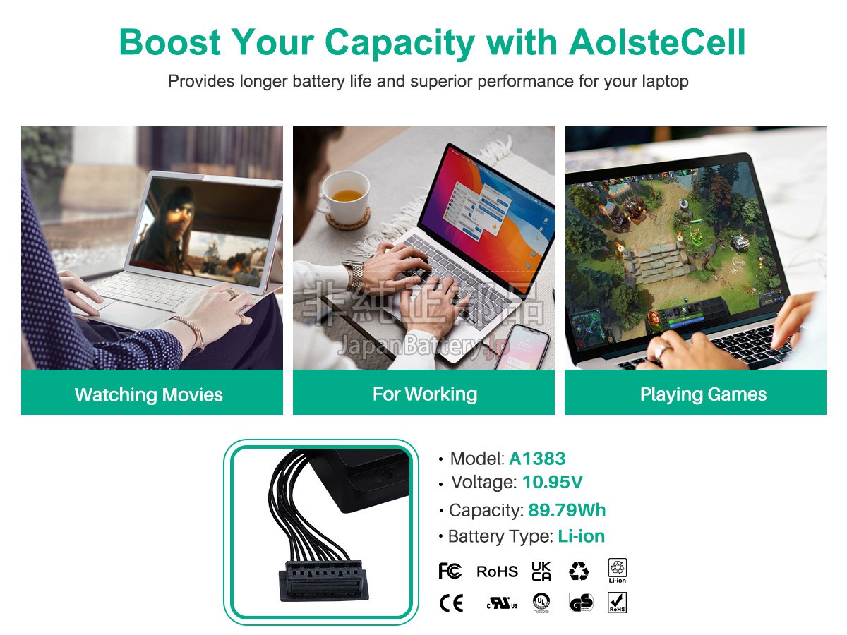 Apple MC725LL/A バッテリー交換