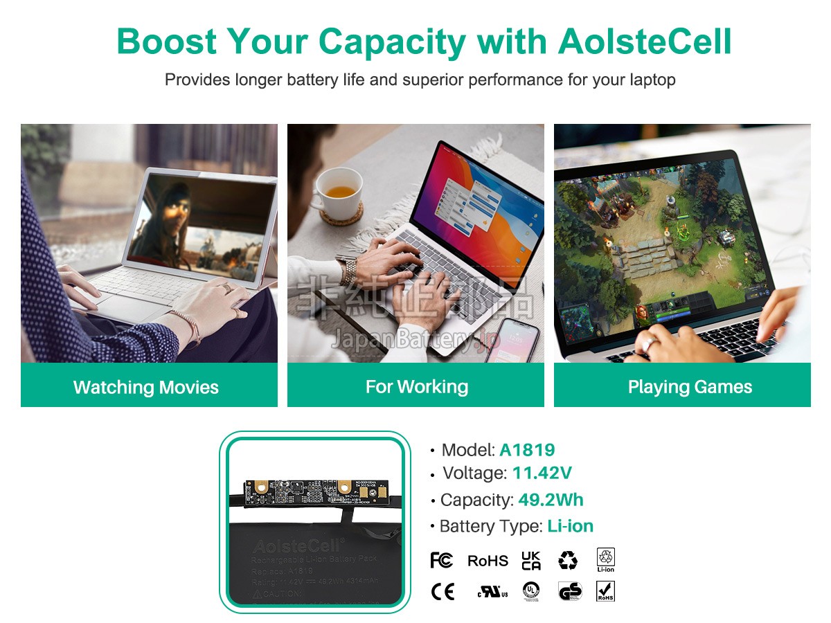 Apple MPXV2LL/A バッテリー交換