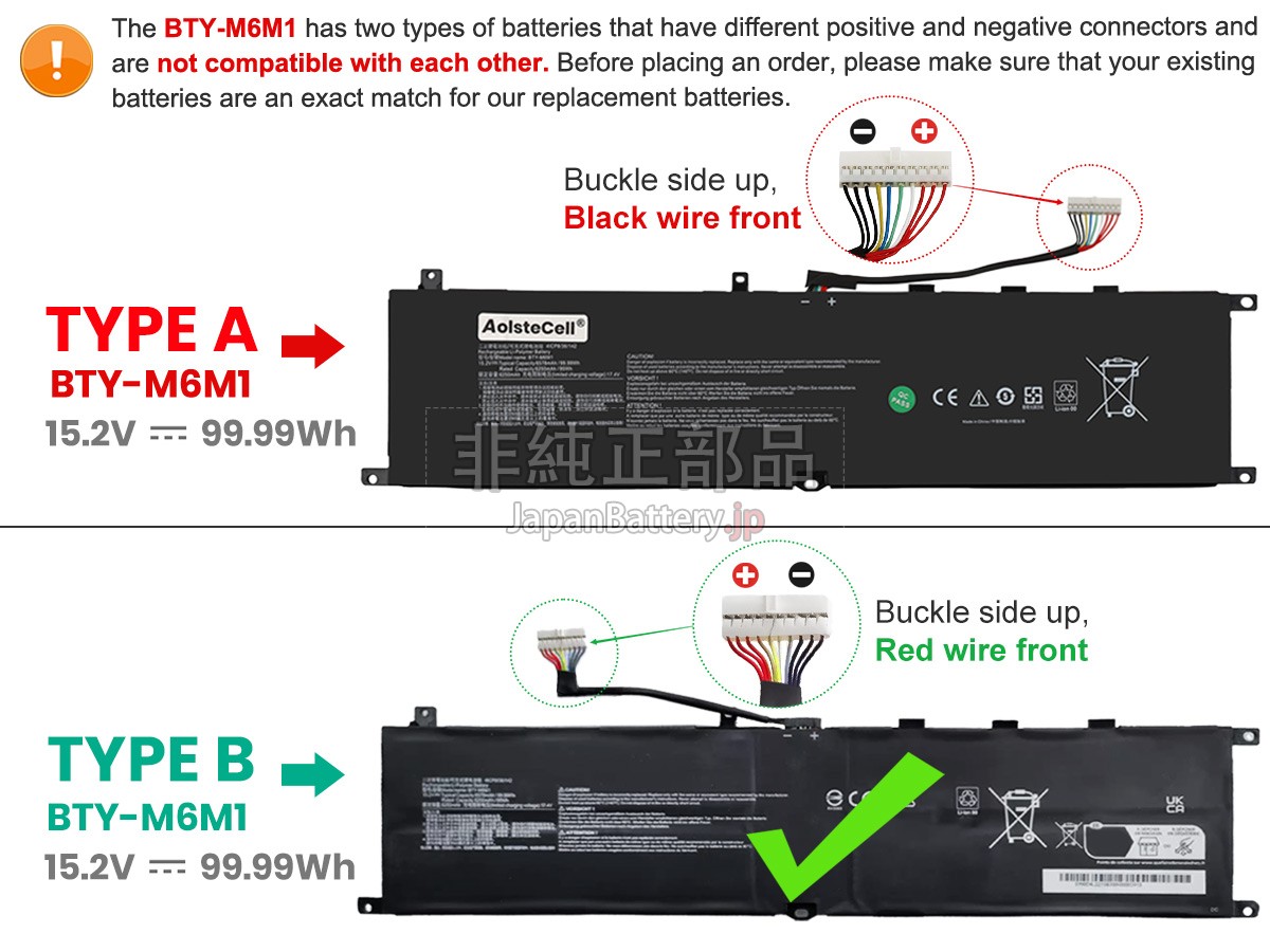 MSI STEALTH GS77 12UG バッテリー交換