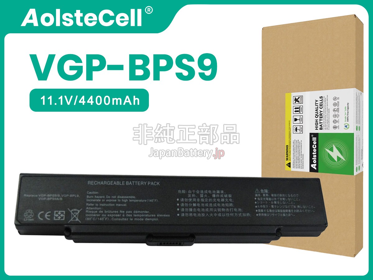 Sony VGP-BPS9/S バッテリー交換